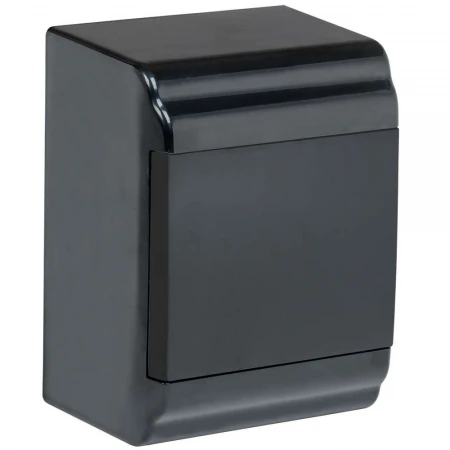 PRIME Корпус пластиковый ЩРН-П-4 модуля навесной черный IP41 IEK MKP13-N-01-04-41-K02