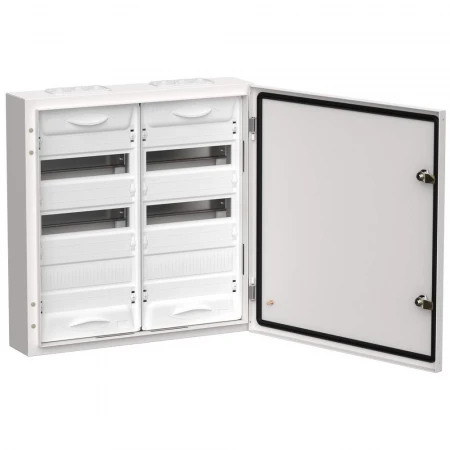 TITAN 5 Корпус металлический ЩРн-72 (2х36) 585х570х140мм IP54 белый IEK TI5-50-N-2X036-54