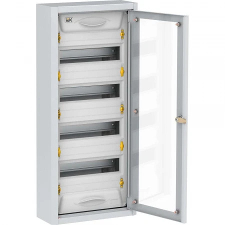 TITAN 5 Корпус металлический ЩРн-48 прозрачная дверь IP31 УХЛ3 IEK MKM16-N-048-31-Z-U