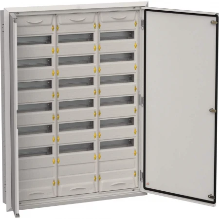 TITAN 5 Корпус металлический ЩРв-252 (3х84) 1130х885х130мм IP31 серый IEK TI5-50-V-3X084-31-7035