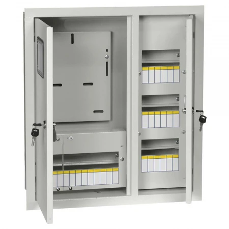 TITAN Корпус металлический ЩУРв-3/30 (550х500х165мм) IP31 IEK MKM35-V-30-31-1-ZO