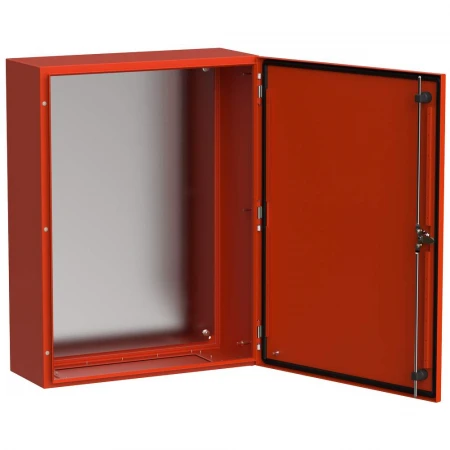 TITAN 5 Корпус металлический ЩМП-80.60.30 УХЛ1 IP66 RAL3020 красный IEK TI5-13-N-080-060-030-66