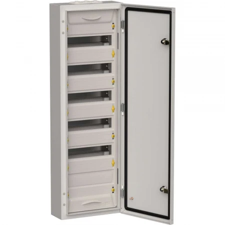 TITAN 5 Корпус металлический ЩРн-72 (1х72) 960х310х140мм IP54 серый IEK TI5-50-N-072-54-7035