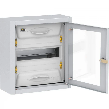 TITAN 5 Корпус металлический ЩРн-12 прозрачная дверь IP31 УХЛ3 IEK MKM16-N-012-31-Z-U