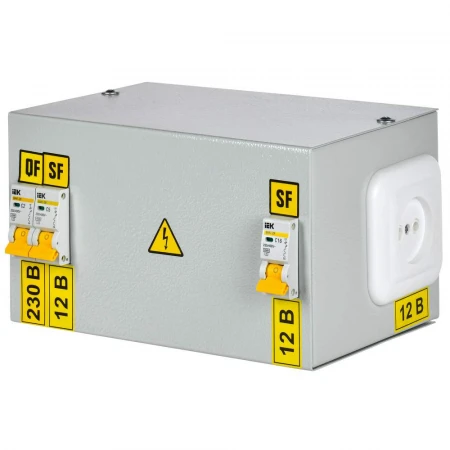 Ящик с понижающим трансформатором ЯТП-0,25 230/12-3 36 УХЛ4 IP30 IEK MTT13-012-0250