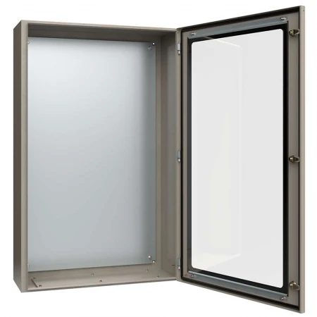 Корпус металлический ЩМП-6-0 (1200х750х300мм) У2 IP54 прозрачная дверь IEK YKM11-06-54-1