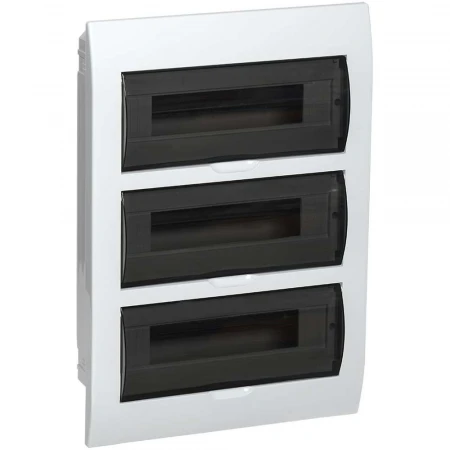 KREPTA 3 Корпус пластиковый ЩРВ-Пк-45 IP41 белый IEK MKP12-V-04-45-41