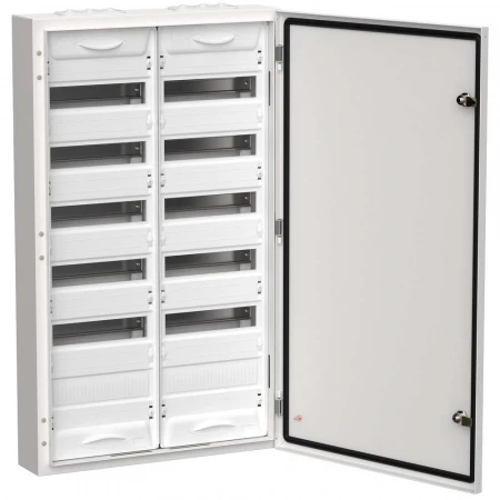 TITAN 5 Корпус металлический ЩРн-144 (2х72) 960х570х140мм IP54 белый IEK TI5-50-N-2X072-54