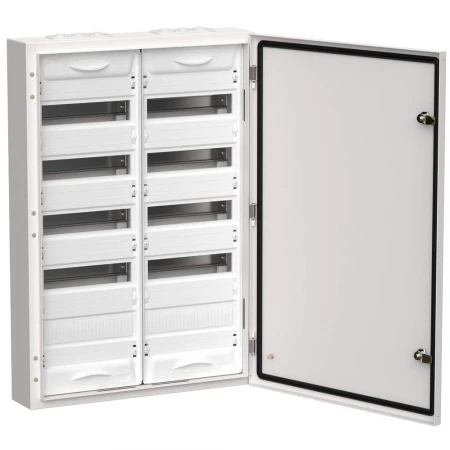 TITAN 5 Корпус металлический ЩРн-120 (2х60) 835х570х140мм IP54 белый IEK TI5-50-N-2X060-54