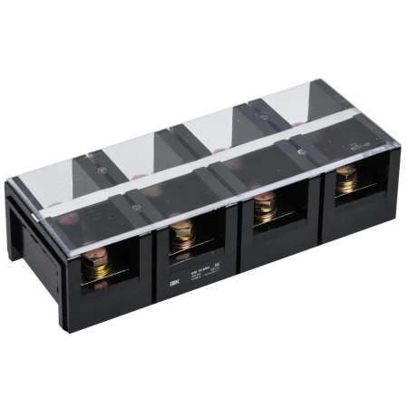 Блок зажимов наборный БЗН TC-6004 300мм2 600A 4 пары IEK YZN42-04-300-K02