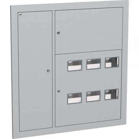 Корпус металлический ЩЭ-6-Э 36 IP31 (слаботочный отсек слева) LIGHT IEK IND-MKM43-06-31-E-L