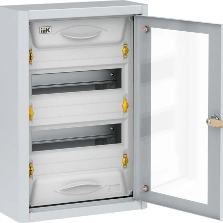 TITAN 5 Корпус металлический ЩРн-24 прозрачная дверь IP31 УХЛ3 IEK MKM16-N-024-31-Z-U