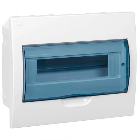 Бокс ЩРВ-П-12 модулей встр.пластик IP41 IEK MKP12-V-12-40-10-U