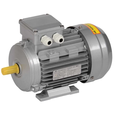 Электродвигатель асинхронный трехфазный АИР 63B6 380В 0,25кВт 1000об/мин 1081 DRIVE IEK DRV063-B6-000-3-1010