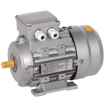 Электродвигатель асинхронный трехфазный АИС 71B6 380В 0,25кВт 1000об/мин 1081 DRIVE IEK AIS071-B6-000-3-1010