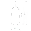 Плафон Nowodvorski Cameleon Pear L 8532 Плафон Nowodvorski Cameleon Pear L 8532