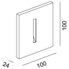 Плафон для встраиваемого светильника Deko-Light Light Base 930415