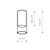 Плафон Nowodvorski Cameleon Cylinder S 8545
