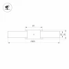 Крепление Arlight ALT-Belt-1-2000 032550 Крепление Arlight ALT-Belt-1-2000 032550