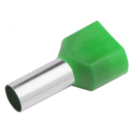 Наконечник-гильза General НГИ2 GNGI-E2-2x16-14 Зеленый, 100 штук