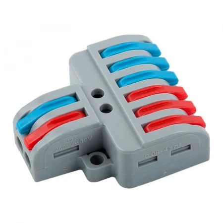 GTER7-26 Клемма универсальная монтажная General разветвительная 2х6 проводов, 40/2000