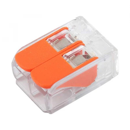 General GTER4-02 Клемма универсальная монтажная 2-проводная, прозрачная компактная, 100/5000