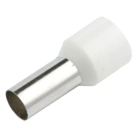 Наконечник-гильза General НГИ1 GNGI-E-0,75-8 Белый, 100 штук