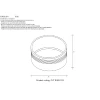 Декоративное кольцо Crystal Lux CLT Ring 013 WH Декоративное кольцо Crystal Lux CLT Ring 013 WH
