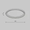 Фиксирующее кольцо для встраиваемого светильника Maytoni Downlight DLA110-B