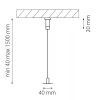 Подвес Lightstar Linea (2шт) 506170 Подвес Lightstar Linea (2шт) 506170