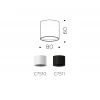 Корпус светильника Ambrella light DIY Spot C7510 Корпус светильника Ambrella light DIY Spot C7510