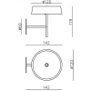 Основа для бра Deko-Light Miram 930620 Основа для бра Deko-Light Miram 930620