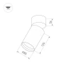 Корпус светильника Arlight SP-Polo-Surface-Flap-R85 024381(1) Корпус светильника Arlight SP-Polo-Surface-Flap-R85 024381(1)