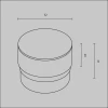Рассеиватель Maytoni Technical Unity Focus Led RingSAcr-12-W
