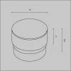Рассеиватель Maytoni Technical Unity Focus Led RingSAcr-5-W