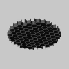 Рассеиватель Maytoni Technical Artisan HoneyComb-D45 Рассеиватель Maytoni Technical Artisan HoneyComb-D45