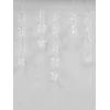 Светодиодная гирлянда Uniel занавес 220V белый ULD-E5505-196/DTK WHITE-BLUE IP20 STARS-1 UL-00001410