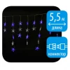 Светодиодная гирлянда Uniel занавес 220V белый ULD-E5505-196/DTK WHITE-BLUE IP20 STARS-1 UL-00001410