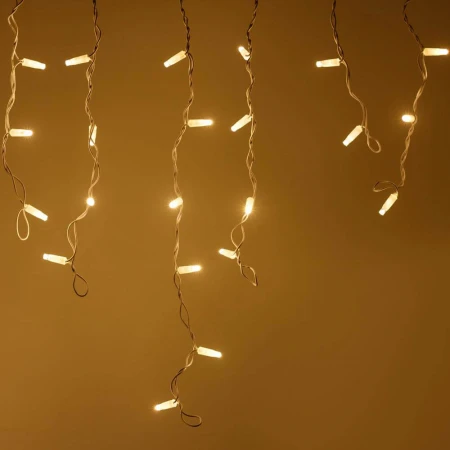 Уличная светодиодная гирлянда Ardecoled бахрома 230V теплый белый/белый ARD-Edge-Classic-2400X600-White-88Led-Flash Warm 026021