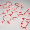 Уличная светодиодная гирлянда Ardecoled нить 230V красный ARD-String-Classic-10000-Red-100Led-Milk-STD Red 028210