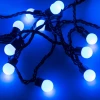Уличная светодиодная гирлянда Ardecoled шарики 230V синий ARD-Ball-Classic-D17.5-10000-Black-100Led Blue 025582 Уличная светодиодная гирлянда Ardecoled шарики 230V синий ARD-Ball-Classic-D17.5-10000-Black-100Led Blue 025582