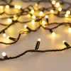 Уличная светодиодная гирлянда Ardecoled нить 230V разноцветная ARD-String-Classic-20000-Black-200Led-Milk-Sync RGB 028205