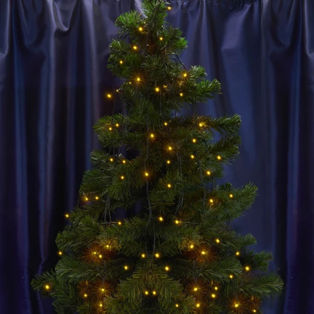 Светодиодная гирлянда Feron Линейная 230V желтый 8 режимов CL04 32302