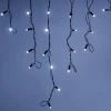 Уличная светодиодная гирлянда Ardecoled бахрома ARD-Edge-Classic-2400x600-Black-88LED-Milk-Flash White 034125 Уличная светодиодная гирлянда Ardecoled бахрома ARD-Edge-Classic-2400x600-Black-88LED-Milk-Flash White 034125