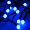 Уличная светодиодная гирлянда Ardecoled шарики 230V синий ARD-Ball-Classic-D13-10000-Black-100Led Blue 025570 Уличная светодиодная гирлянда Ardecoled шарики 230V синий ARD-Ball-Classic-D13-10000-Black-100Led Blue 025570