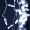 Уличная светодиодная гирлянда Ardecoled бахрома ARD-Edge-Classic-2400x600-Clear-88LED-Milk-Flash White 034124 Уличная светодиодная гирлянда Ardecoled бахрома ARD-Edge-Classic-2400x600-Clear-88LED-Milk-Flash White 034124