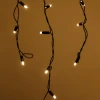 Уличная светодиодная гирлянда Ardecoled бахрома ARD-Edge-Classic-2400x600-Black-88LED-Milk-STD Warm 034107