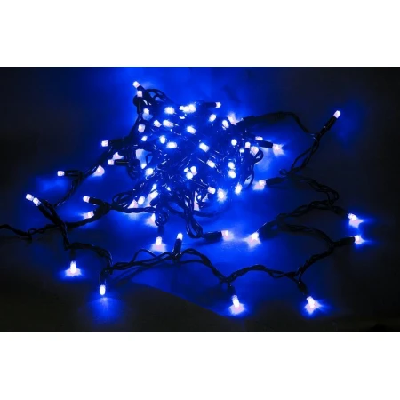 Cветодиодная гирлянда Sneha нить 230V синий статичный A-026A BL