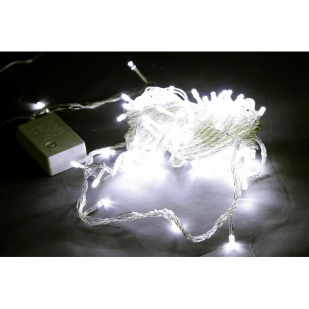 Cветодиодная гирлянда Sneha нить 230V белый 8 режимов A-001 LED WT