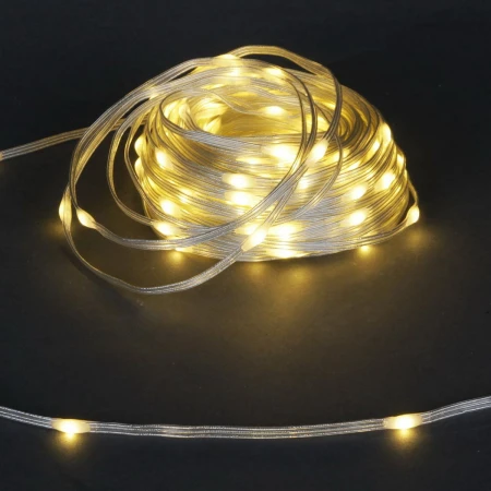 Cветодиодная гирлянда Sneha Капля 230V теплый белый 8 режимов A-509 WW